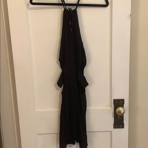 Kendall & Kylie black dress with middie cut outs